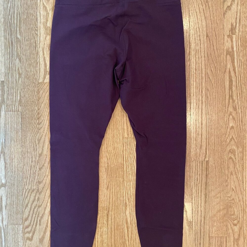 Pact Womens Organic On the Go To Leggings Plum XL
